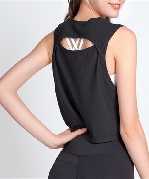 Custom Antibacterial Yoga Vest Manufacturer