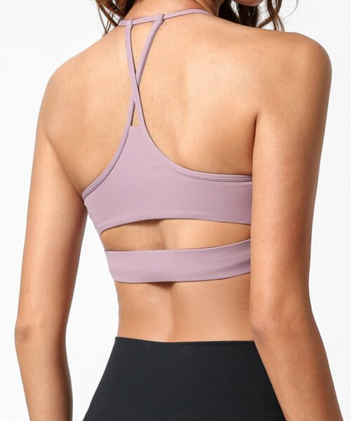 Custom Beauty Cross Back Yoga Bra