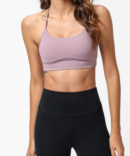 Custom Beauty Cross Back Yoga Bra