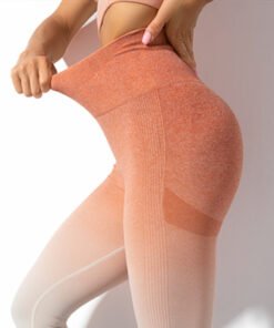 Custom High-Waisted Seamless Yoga Pants Manufacturer
