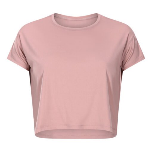 Custom Cropped Yoga T-Shirt Supplier
