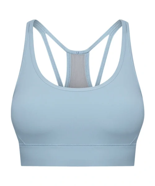 Wholesale Back Mesh Panel Yoga Sport Bra