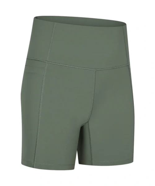 Wholesale Basic Yoga Shorts With Pocket