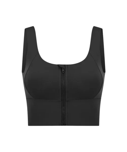 Wholesale High Impact Zip Up Sport Bra​