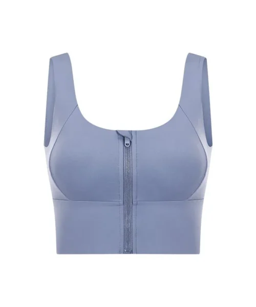 Wholesale High Impact Zip Up Sport Bra​