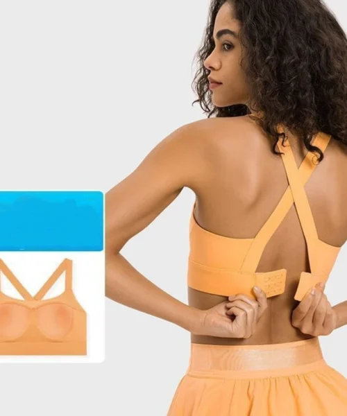 Wholesale Ultimate Double Strap Yoga Sport Bra