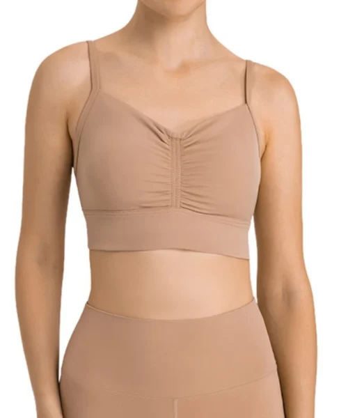 Wholesale Wrinkle design Yoga Sport Bra