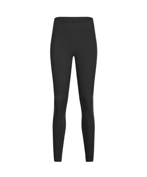 Wholesale anti curling waistband basic yoga legging