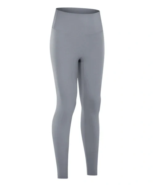 Wholesale anti curling waistband basic yoga legging