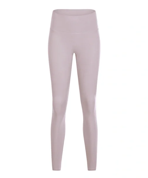 Wholesale anti curling waistband basic yoga legging