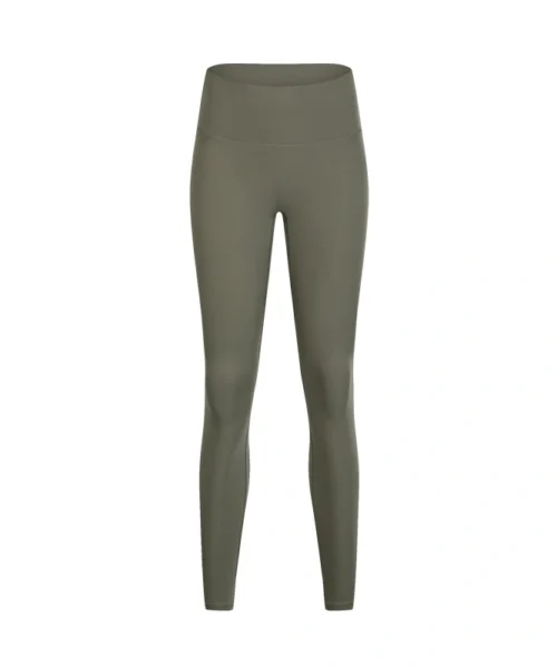 Wholesale anti curling waistband basic yoga legging