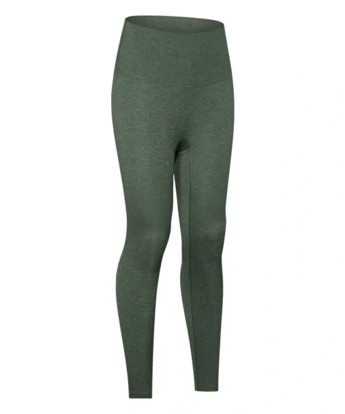 Wholesale anti curling waistband basic yoga legging