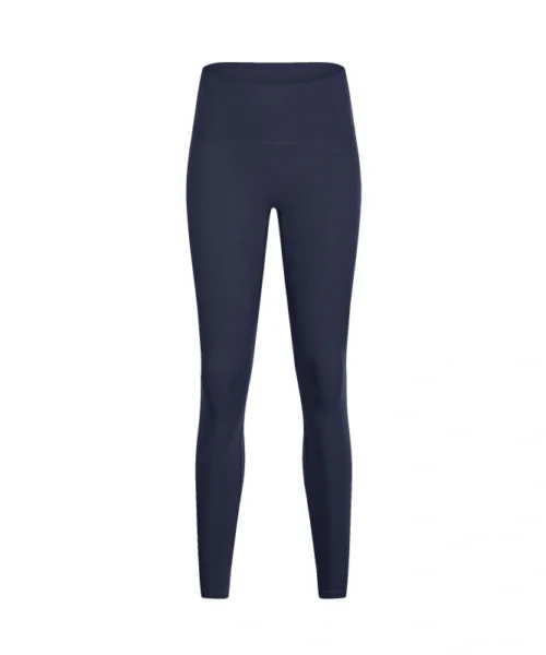 Wholesale anti curling waistband basic yoga legging