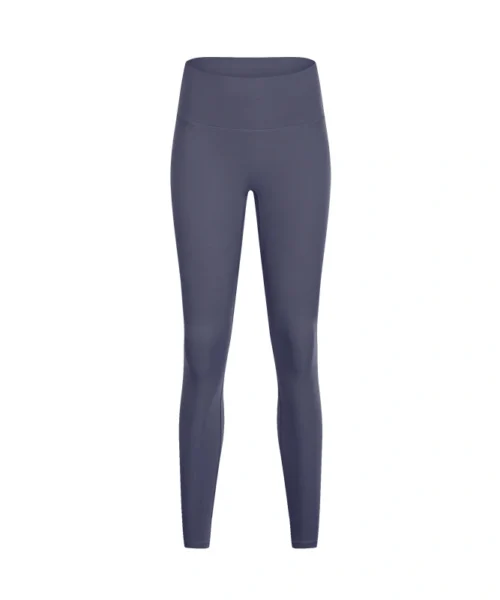 Wholesale anti curling waistband basic yoga legging