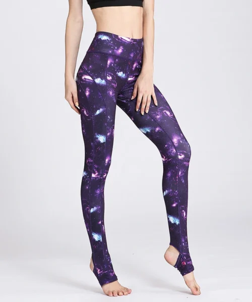 Wholesale beautiful printed yoga legging