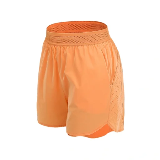 Wholesale breathable mesh yoga shorts