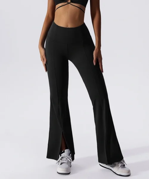 Wholesale high waist flared legging
