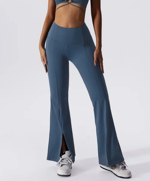 Wholesale high waist flared legging