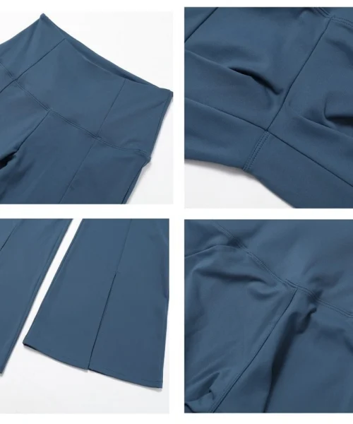 Wholesale high waist flared legging