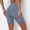 Wholesale scrunch butt lifting seamless yoga shorts