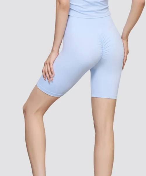 Wholesale scrunch three points yoga shorts