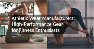 Athletic Wear Manufacturers: High-Performance Gear for Fitness Enthusiasts