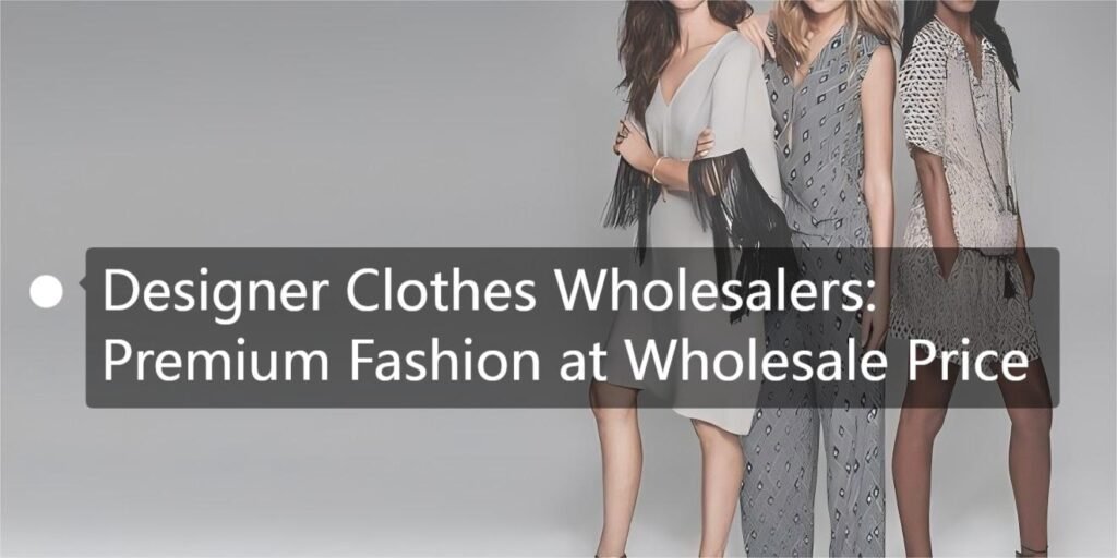 Designer Clothes Wholesalers Premium Fashion at Wholesale Prices