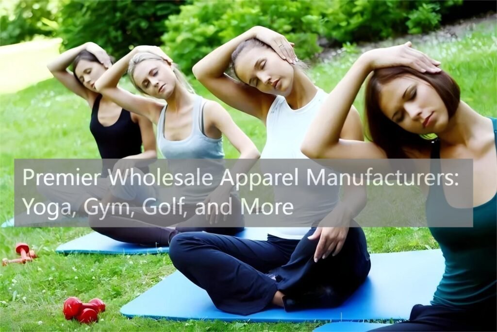 Premier Wholesale Apparel Manufacturers: Yoga, Gym, Golf, and More